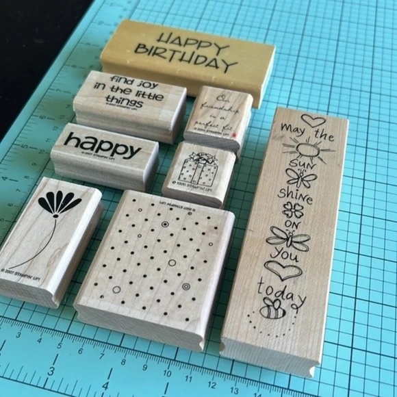 Bundle lot of rubber stamps for art crafts - Picture 3 of 15